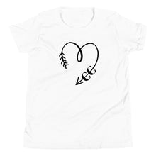 Load image into Gallery viewer, Cross Country Heart Youth T-shirt