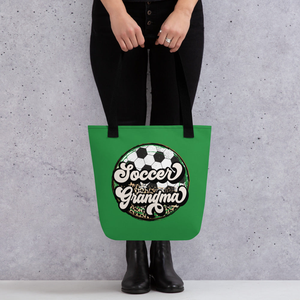 Soccer Grandma Tote Bag