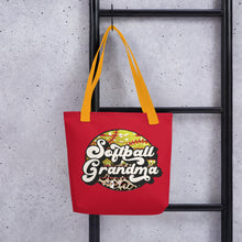 Load image into Gallery viewer, Softball Grandma Tote bag
