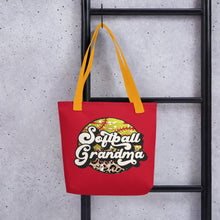Load image into Gallery viewer, Softball Grandma Tote bag