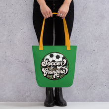 Load image into Gallery viewer, Soccer Grandma Tote Bag