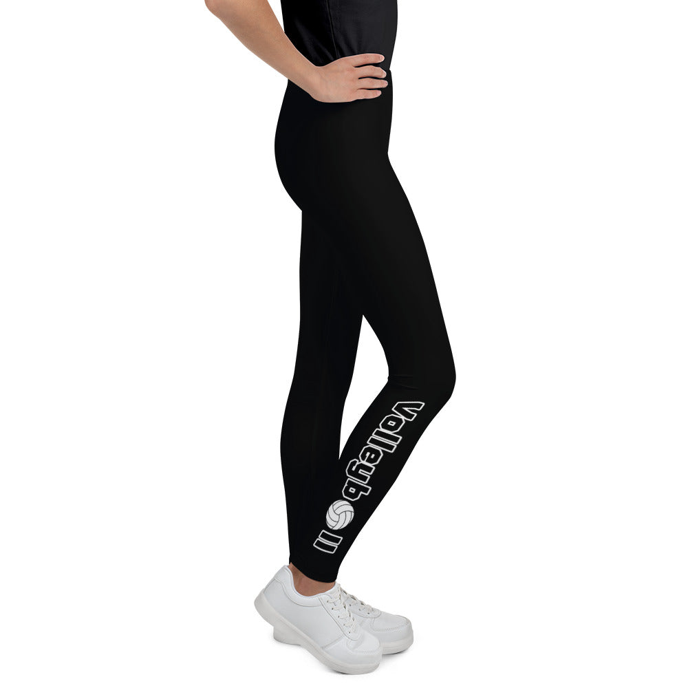 Volleyball Design Youth Leggings