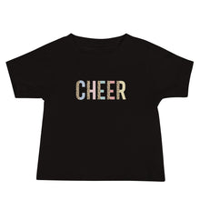 Load image into Gallery viewer, Cheer Leopard Baby Tee
