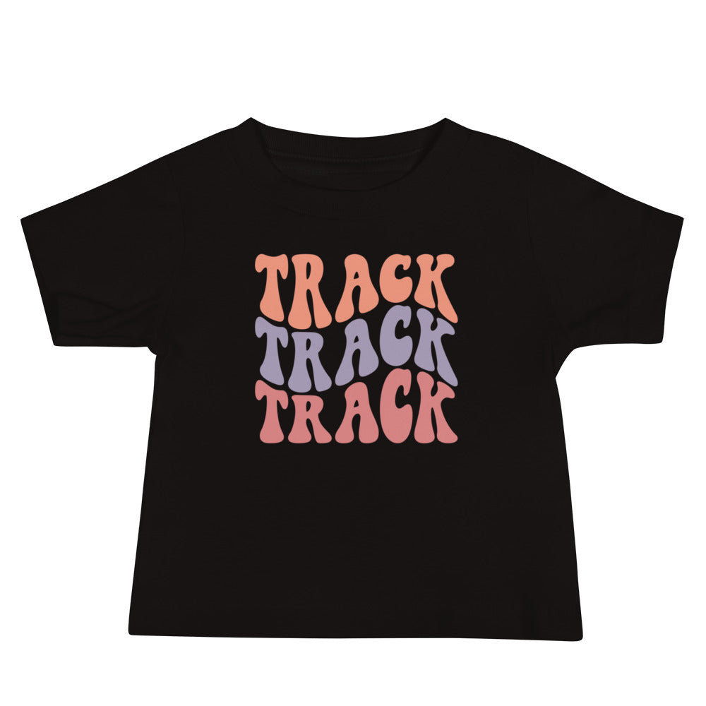 Track Color Wave Baby Tee