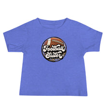 Load image into Gallery viewer, Football Sister Baby Tee
