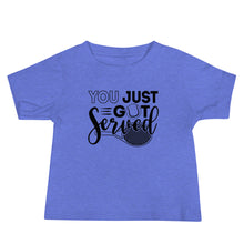Load image into Gallery viewer, You Just Got Served Tennis Baby Tee