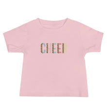 Load image into Gallery viewer, Cheer Leopard Baby Tee