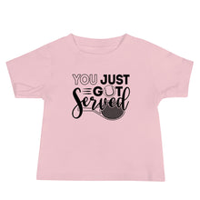 Load image into Gallery viewer, You Just Got Served Tennis Baby Tee