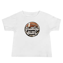 Load image into Gallery viewer, Football Sister Baby Tee
