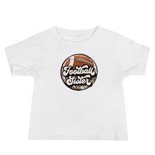 Load image into Gallery viewer, Football Sister Baby Tee
