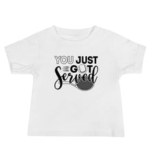 Load image into Gallery viewer, You Just Got Served Tennis Baby Tee