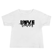 Load image into Gallery viewer, Love Tennis Baby Tee