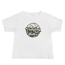 Load image into Gallery viewer, Leopard Volleyball Sister Baby Tee