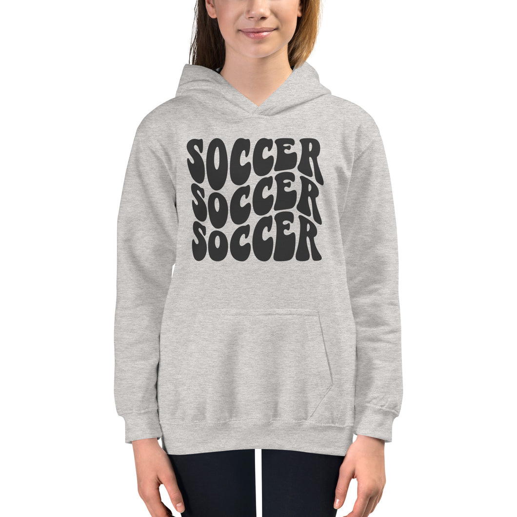 Soccer Wave Youth Hoodie