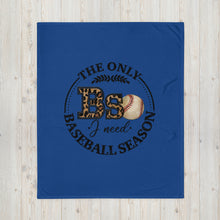Load image into Gallery viewer, The Only Bs Baseball Throw Blanket
