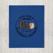 Load image into Gallery viewer, The Only Bs Baseball Throw Blanket