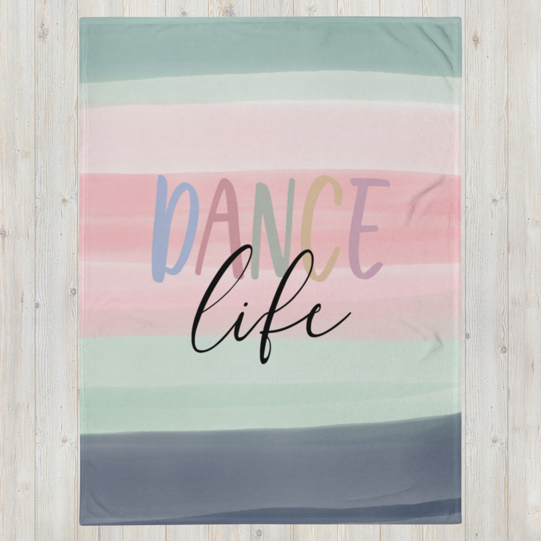 Dance Life Throw Blanket