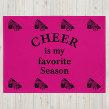 Load image into Gallery viewer, Favorite Season Cheer Throw Blanket
