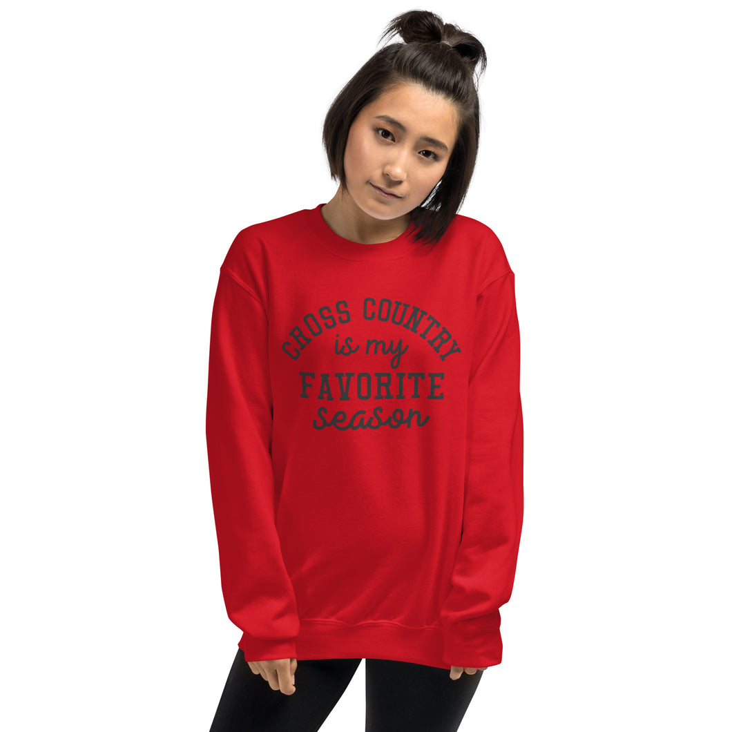Cross Country Favorite Season Sweatshirt