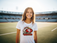 Load image into Gallery viewer, 49ers Splatter Youth T-shirt(NFL)
