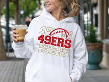 Load image into Gallery viewer, 49ers Stacked Hoodie(NFL)
