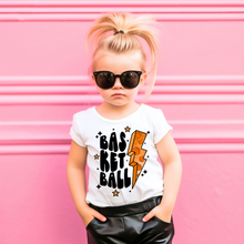 Load image into Gallery viewer, Basketball Lightning Toddler Tee

