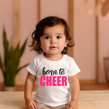 Load image into Gallery viewer, Born To Cheer Baby Tee
