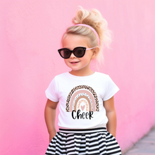 Load image into Gallery viewer, Cheer Rainbow Toddler T-shirt
