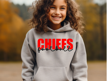 Load image into Gallery viewer, Chiefs Knockout Youth Hoodie(NFL)
