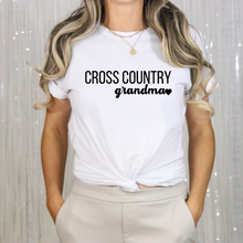 Load image into Gallery viewer, Cross Country Grandma T-shirt
