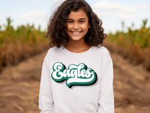 Load image into Gallery viewer, Eagles Retro Youth Sweatshirt(NFL)
