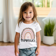 Load image into Gallery viewer, Gymnastics Rainbow Toddler Tee
