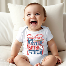 Load image into Gallery viewer, Hey Batter Batter Baby Onesie
