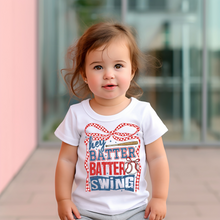 Load image into Gallery viewer, Hey Batter Batter Baby Tee
