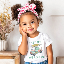 Load image into Gallery viewer, They See Me Rollin&#39; Golf Toddler Tee
