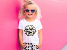 Load image into Gallery viewer, Leopard Volleyball Sister Toddler Tee
