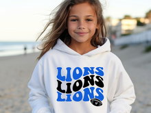 Load image into Gallery viewer, Lions Wave Youth Hoodie 2(NFL)
