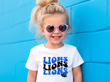 Load image into Gallery viewer, Lions Wave Toddler T-shirt(NFL)
