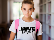 Load image into Gallery viewer, Love Tennis Youth T-shirt
