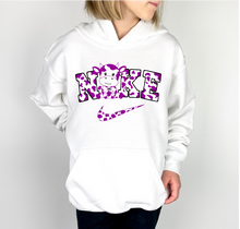 Load image into Gallery viewer, Little Purple Bull Youth Hoodie
