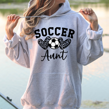 Load image into Gallery viewer, Soccer Aunt Hoodie
