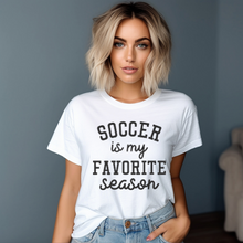 Load image into Gallery viewer, Favorite Season Soccer T-shirt
