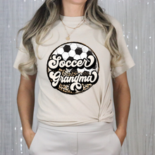 Load image into Gallery viewer, Leopard Soccer Grandma T-shirt
