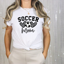 Load image into Gallery viewer, Soccer Mom Heart T-shirt
