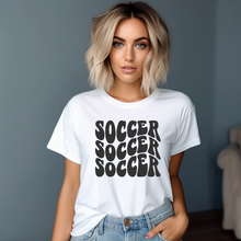 Load image into Gallery viewer, Soccer Wave T-shirt
