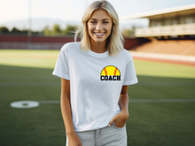 Load image into Gallery viewer, Softball Coach T-shirt
