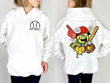 Load image into Gallery viewer, Softball Fan Youth Hoodie
