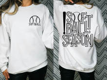 Load image into Gallery viewer, Softball Season Sweatshirt
