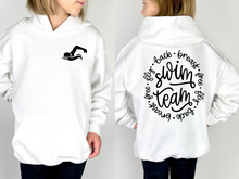 Load image into Gallery viewer, Swim Team Youth Hoodie
