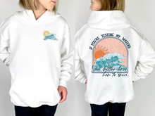 Load image into Gallery viewer, Testing The Water Swim Youth Hoodie
